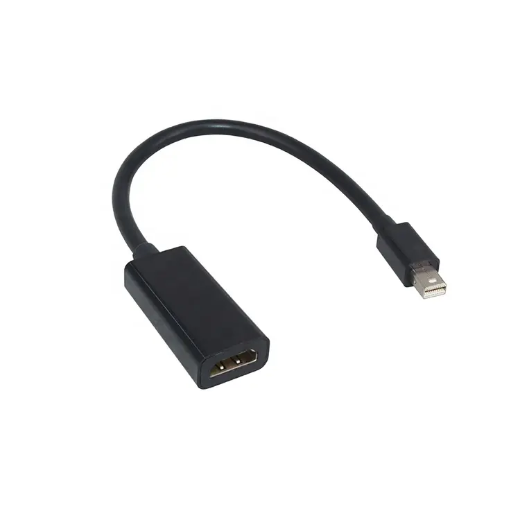 อะแดปเตอร์แปลงสัญญาณเป็น HDMI,อะแดปเตอร์แปลง Mini DisplayPort เป็น HDMI ขนาด1080P 4K ตัวผู้เป็นตัวแปลง HDMI ตัวเมีย