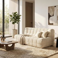 Fauteuil de loisirs individuel moderne, minimaliste et de luxe, inclinable, pliable et portable, avec housse amovible en tissu, pour la maison et le salon