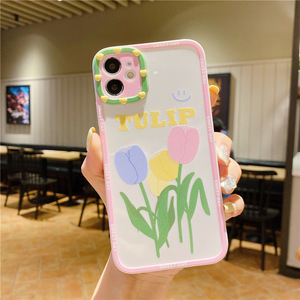 Blume Sonne <span class=keywords><strong>solar</strong></span> betriebene robuste Handy hülle für i phone 13, Acryl TPU transparente klare Hülle für <span class=keywords><strong>iPhone</strong></span> <span class=keywords><strong>6</strong></span> 7 13 Pro max - Product Image 5