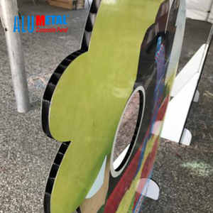 Panneau d'affichage <span class=keywords><strong>Dibond</strong></span> ACM de 5mm de taille et de forme personnalisées pour appartement moderne, épaisseur de panneau de 4mm pour l'impression - Product Image 4