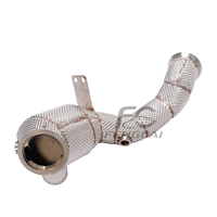 Tuyau d'échappement haute performance en acier inoxydable pour Mercedes Benz W213 E200 E260 E300 E320 E350el, réduit la pression