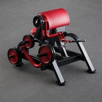 Machine à biceps assise professionnelle pour salle de sport, appareil de musculation des bras en acier robuste avec coussin cylindrique