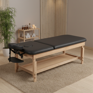 Lit de massage double couche de haute qualité pour salon de beauté Lit de tatouage pour les cils Lit de physiothérapie à domicile Tables de spa pour le visage - Product Image 4