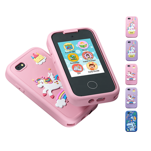 PH05SC ymx พร้อมหน้าจอสัมผัสซิลิโคนเคสโทร<span class=keywords><strong>ศัพท์</strong></span>มือถือของเล่นโทร<span class=keywords><strong>ศัพท์</strong></span>มือถืออุปกรณ์สมาร์ทโฟนสำหรับเด็ก<span class=keywords><strong>อนุบาล</strong></span>เด็กทารกผู้หญิงเด็กผู้ชาย - Product Image 6