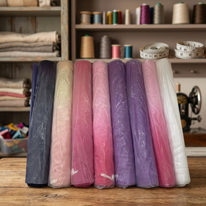 Stock - 17111 ; 100% Satin de Soie Tissé Solide 16mm 140CM - Product Image 3