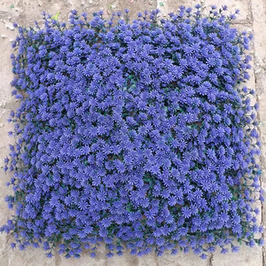 Mur végétal artificiel en tournesols 6 cm, résistant aux UV, durable, pour décoration de jardin et accessoires de mariage - Product Image 1