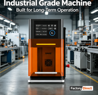 Machine de marquage laser à double source 1064nm & 447nm, graveur laser combiné UV à fibre pour le marquage du métal, du plastique et du verre