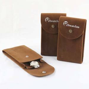 Bolsas de Embalaje para Joyería con Logotipo Personalizado, Bolsas de Regalo de Piel Sintética de Lujo, Bolsas de Terciopelo para Exhibición de <span class=keywords><strong>Relojes</strong></span>, Estuche de Terciopelo para <span class=keywords><strong>Relojes</strong></span> - Product Image 3