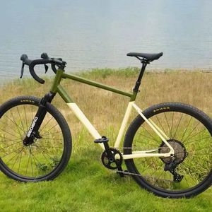 Bicicleta de Gravel para Hombre, de Aluminio, Hidráulica, Ligera, 29 Pulgadas, 12 Velocidades, Suspensión, 29*1.95 Pulgadas, 700c, JUNGLE1 - Product Image 1