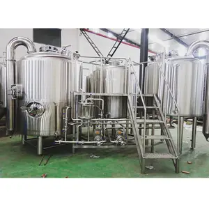 China manufacturer Customizable beer brewing equipment system 300l 500l 800l turnkey project of brewery