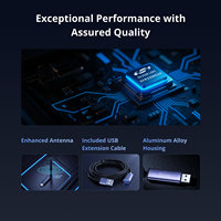 Clé USB externe SONOFF Plus MG24 Zigbee Thread EFR32MG24 Nouvelle puce puissante Antenne à gain élevé de 4,5 dBi en aluminium Zigbee2MQTT