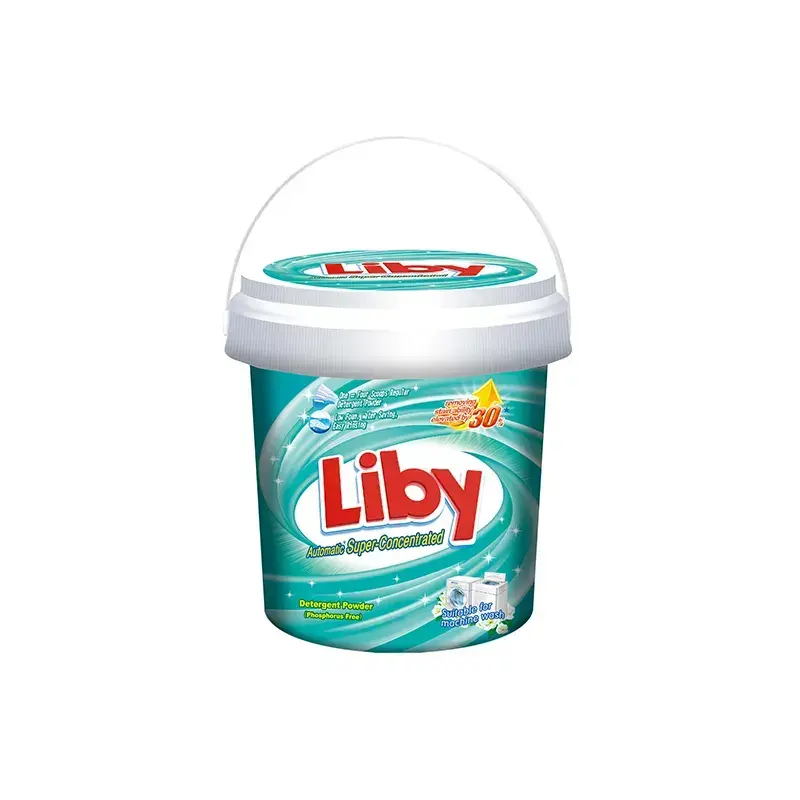 Fábrica de China Liby limpiador detergente en polvo buen precio marca OEM limpiador polvo de lavandería a granel