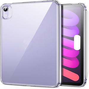 Étui transparent en TPU pour tablette iPad Mini 7/A17 Pro, fin, léger, antichoc et anti-chute, personnalisable - Product Image 1