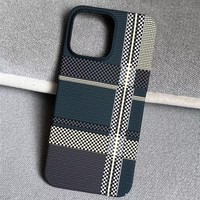 Coque de téléphone d'impression par transfert d'eau personnalisée en usine pour iPhone 16 Pro Coque rigide en PC 3D en fibre de carbone pour étui 15 Pro