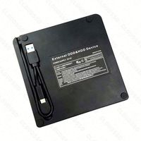 Grabadora de CD Externa Portátil, Grabadora de DVD USB 3.0 +/-RW, Unidad Delgada de DVD/CD ROM con Tipo C para PC de Escritorio y Portátil