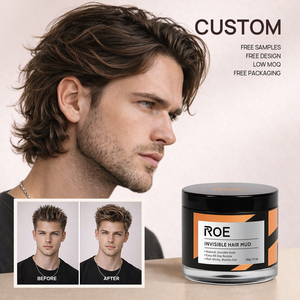 Pâte coiffante invisible pour hommes, tenue forte, séchage rapide, fini mat, non grasse, texture naturelle, pour tous types de cheveux - Product Image 1