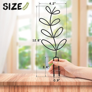 Forma di foglia traliccio pianta per arrampicata pianta d'<span class=keywords><strong>appartamento</strong></span> <span class=keywords><strong>in</strong></span> metallo <span class=keywords><strong>da</strong></span> giardino traliccio palo di filo per pianta <span class=keywords><strong>in</strong></span> <span class=keywords><strong>vaso</strong></span> pianta d'<span class=keywords><strong>appartamento</strong></span> - Product Image 2