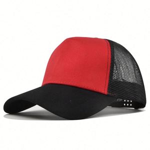 Gorra Trucker de Malla con Logotipo Personalizado al por Mayor, Gorras Deportivas de 5 Paneles en Dos Tonos - Product Image 5