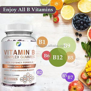 ASAP OEM Gummies Vitamine B Complexe pour Adultes – Compléments de Soutien Immunitaire avec B1, B6, B12 – Qualité Alimentaire - Product Image 2