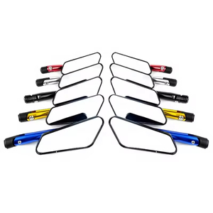 Rétroviseur de moto résistant à l'usure, fixation réglable, utilisé comme équipement de conduite quotidien pour les motos - Product Image 1