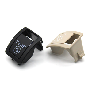 LHD RHD W253 coche trasero niño seguro asiento hebilla interruptor cubierta ISOFIX ancla botón cubierta reemplazo para Mercedes Benz GLC <span class=keywords><strong>EQC</strong></span> N293 - Product Image 4