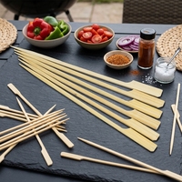 Vente en gros de brochettes en bambou écologiques Sanyou DZ25-03, 8 cm-18 cm, biodégradables, jetables, pour le camping, le barbecue en plein air