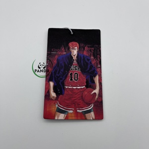 Diffuseur d'air pour voiture en papier de coton avec pendentif pour rétroviseur arrière de voiture Slam Dunk, parfum d'aromathérapie longue durée - Product Image 5