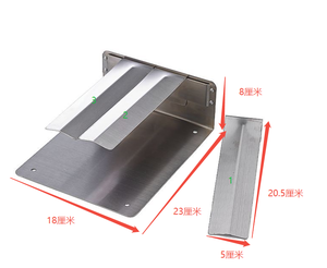 Stainless Steel Vacuum packaging Prep <b>Plate</b> Meat Packing Support <b>Stand</b> Stainless Steel Vacuum Bag Holder - Product Image 4