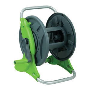 Enrouleur de tuyau portable haute performance en aluminium et latex pour l'extérieur, 30 m, pour l'irrigation et le jardinage - Product Image 1