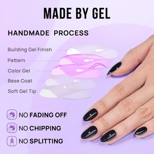 Fournisseur de faux ongles Btartbox, ongles artificiels, faux ongles, ongles personnalisés en gros, gels doux de luxe, ongles à presser - Product Image 6