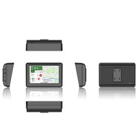 Mini écran tactile capacitif de 5 pouces, Navigation GPS, navigateur GPS, guide de voiture avec GPS gratuit, cartes mises à jour, 256 mo, 8 go
