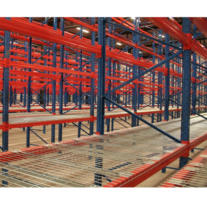Custom Size Steel Wire <strong>Mesh</strong> Decking - Reinforced Pallet Racking <strong>Shelving</strong> for Gym Equipment Warehousing - Product Image 6