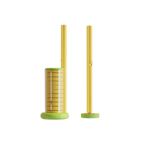 Disposable Toilet <b>Brush</b> Set Wall Mounted Replaceable Heads <b>Round</b> Eco Friendly Household Bathroom Cleaning Tool - Product Image 5