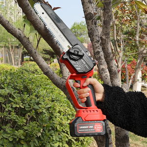 เลื่อยโซ่ไฟฟ้าแบบพกพาขนาดเล็กแบตเตอรี่ลิเธียมไร้สายขนาดเล็กเลื่อยแบตเตอรี่ - Product Image 4