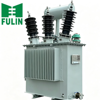 Transformateur de puissance triphasé immergé dans l'huile SZ20, haute tension 110 kV 11 kV, abaisseur de tension, 50 Hz, sous charge, alimentation usine