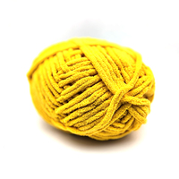 Coloré chaud Softy Chenille fil 100% Polyester bricolage jouets couverture Crochet à la main tricot Chenille fil