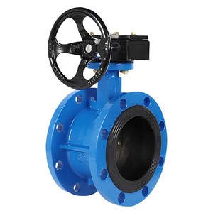 Válvula de Mariposa con Brida para Turbina Senfm D341X-16Q, 65mm, Revestimiento EPDM, Cierre Manual de Entrada de Agua, Tipo Temperatura Ambiente - Product Image 1