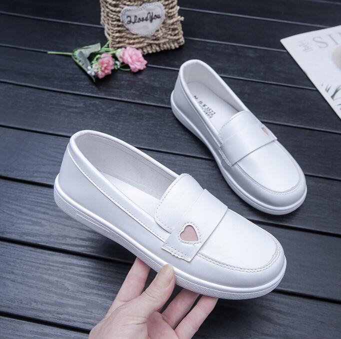 zapatos de enfermería blancos médicos protectora y reforzada