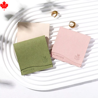 Pochette à bijoux carrée haut de gamme en microfibre Laire, protection anti-rayures, style Instagram, pour ranger colliers et boucles d'oreilles