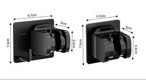 Soporte de Ducha de Acero Inoxidable Plateado, Sin Perforaciones, Montado en la Pared, Duradero, con Certificación CE, Moderno, Ajustable, Marca Jelos - Product Image 2