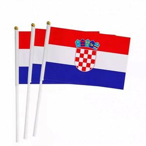 Polyester Custom World Hand <b>Flag</b> National Countries British 14*21cm Banner UK Hand Waving <b>Flag</b> - Product Image 3