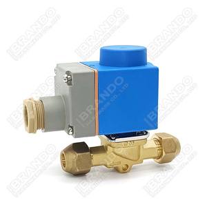 Válvula solenoide de refrigeración EVR6 3/8 ''2 vías SAE 032F8072 para aire acondicionado 12V 24V 110V 220V 230V DC AC - Product Image 1