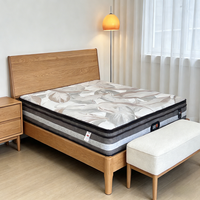 Lit de matelas de taille King Size en mousse à faible densité dans une boîte pour un meilleur sommeil.