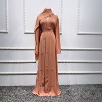 L-56 Dernier Modèle de Jilbab Design Moyen-Orient Islamique Turc Arabe Luxe Caftan Saoudien Abaya Robes Musulmanes pour Femme
