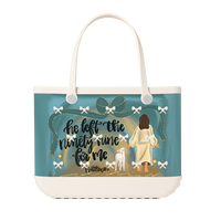 Individuell Bedruckte Religiöse Jesus Letztes Abendmahl EVA Strandtasche Christliche Wasserdichte Große Kapazität Kirchengeschenktasche