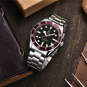 Nuovo <span class=keywords><strong>Orologio</strong></span> da Polso da <span class=keywords><strong>Uomo</strong></span> BENYAR 5179 Casual Meccanico di Moda <span class=keywords><strong>in</strong></span> <span class=keywords><strong>Acciaio</strong></span> Inossidabile, Impermeabile Fino a 100M con Lunetta <span class=keywords><strong>in</strong></span> Ceramica e Funzione Luminosa - Product Image 3