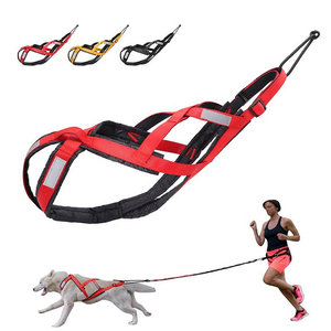 Harnais pour animaux de compagnie 2026, luxe, hautement réfléchissant, sangle de traction, réglable sur mesure, grand harnais pour <span class=keywords><strong>chien</strong></span> de traîneau, harnais pour animaux de compagnie sans étranglement - Product Image 2