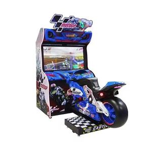 Machine de jeu d'arcade de course de <span class=keywords><strong>moto</strong></span> MotoGP à monnayeur pour parc d'attractions - Product Image 4