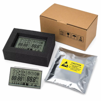 Module d'affichage LCD personnalisé pour thermostat TN, écran LCD segmenté, affichage de l'heure et de l'humidité, 3.3V-5.0V, 6/12 heures, marque Maijin, OEM ODM