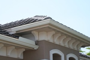 Mái nhà nước mưa uPVC PVC nhựa vuông mưa nước cống thoát nước kênh máng xối - Product Image 5